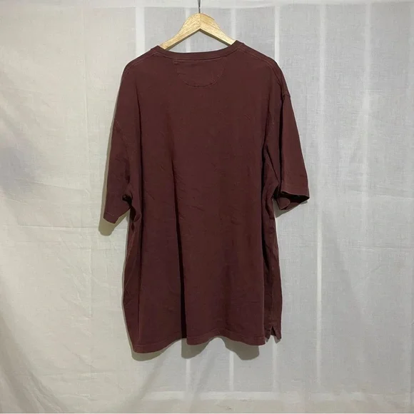 Duluth Trading Co. Longtail T Shirt Men’s 2XL Brown 100% Cotton Workwear Tee